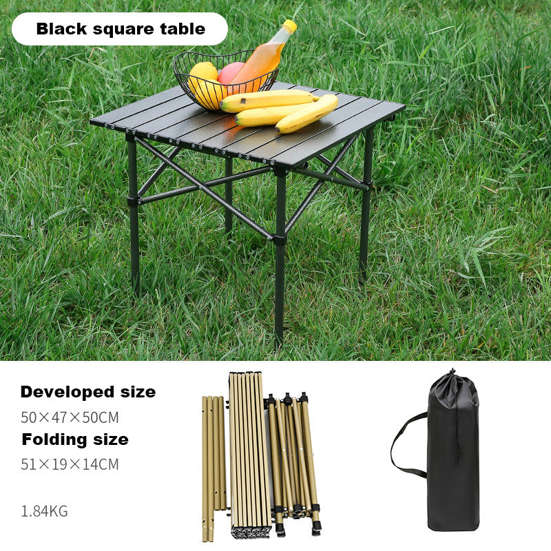 PORTABLE FOLDING CAMPING TABLE