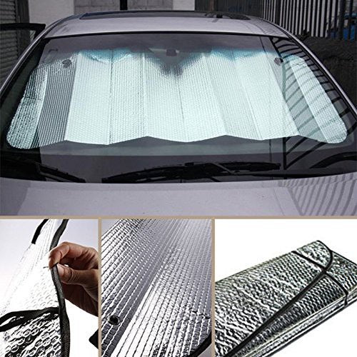 Car Sunshade UV Protection Thick SunShade Film Windshield Visor Front Windsheld Sunshade Cover